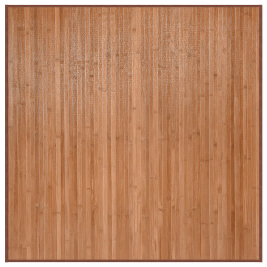 Rug Square Natural100x100 cm Bamboo Rug Square Natural100x100 cm Bamboo