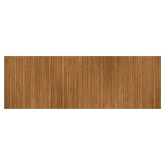 Rug Rectangular Brown100x300 cm Bamboo Rug Rectangular Brown100x300 cm Bamboo
