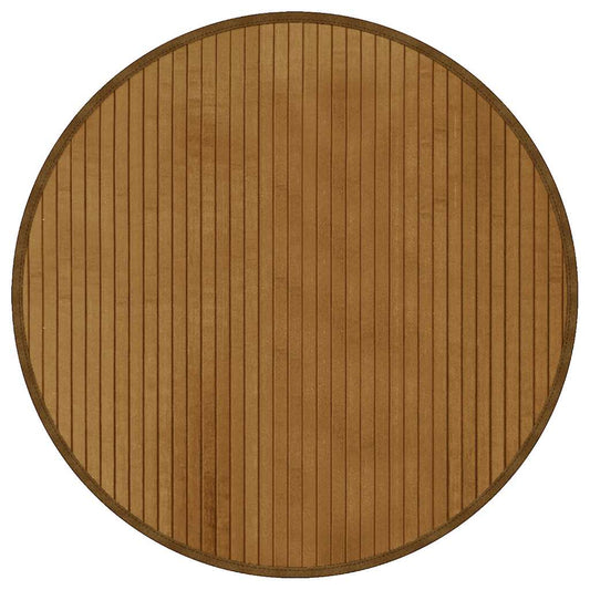 Rug Round Brown60 cm Bamboo Rug Round Brown60 cm Bamboo