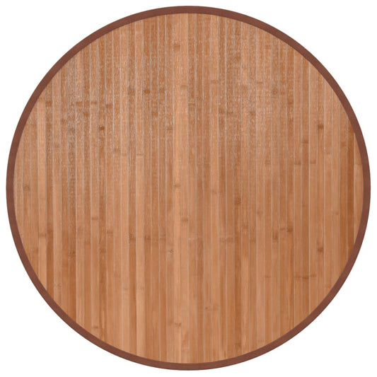 Rug Round Natural80 cm Bamboo Rug Round Natural80 cm Bamboo