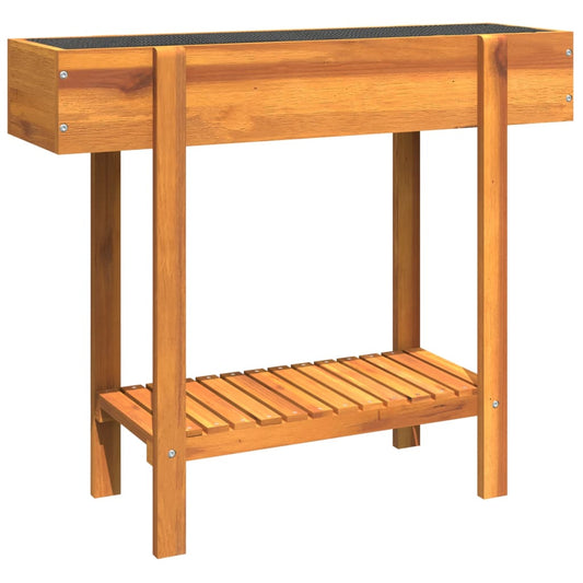 Garden Raised Bed 90x30x75 cm Solid Wood Acacia Garden Raised Bed 90x30x75 cm Solid Wood Acacia