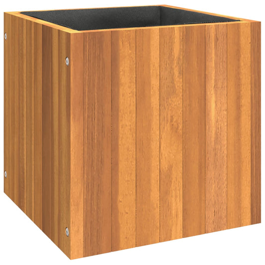 Garden Planter 35x35x35 cm Solid Wood Acacia Garden Planter 35x35x35 cm Solid Wood Acacia