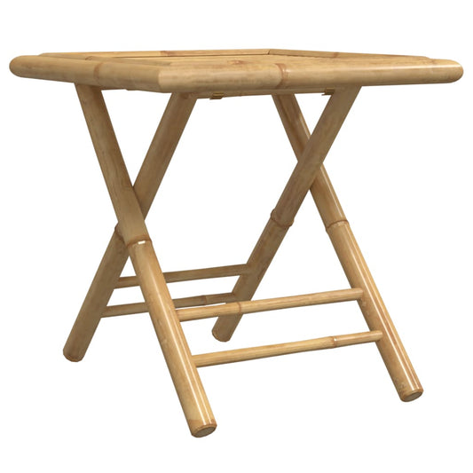 Folding Garden Table 45x45x45 cm Bamboo Folding Garden Table 45x45x45 cm Bamboo