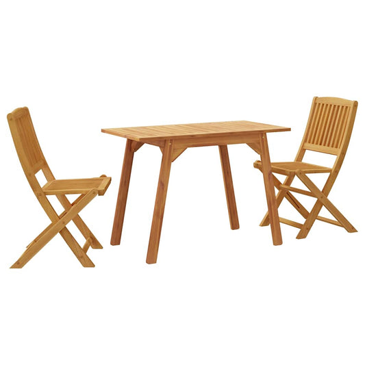 3 Piece Balcony Set Solid Wood Acacia 3 Piece Balcony Set Solid Wood Acacia