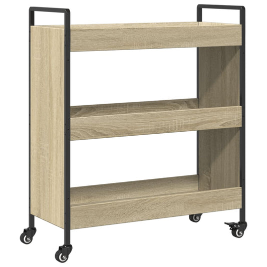 Kitchen Trolley Sonoma Oak 70x30x82 cm Engineered Wood Kitchen Trolley Sonoma Oak 70x30x82 cm Engineered Wood