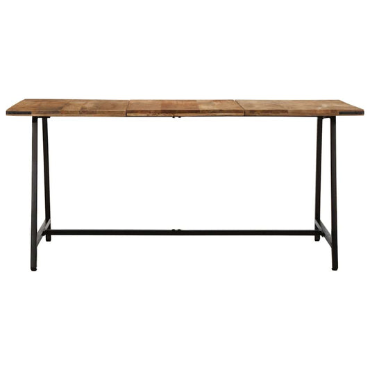 Dining Table 160x80x75 cm Solid Wood Mango Dining Table 160x80x75 cm Solid Wood Mango