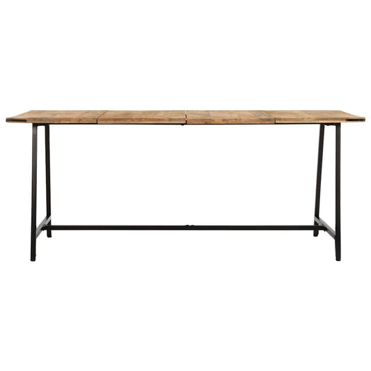 Dining Table 180x90x75 cm Solid Wood Mango Dining Table 180x90x75 cm Solid Wood Mango
