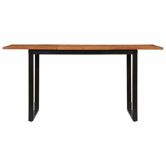 Dining Table 160x80x75 cm Solid Wood Acacia Dining Table 160x80x75 cm Solid Wood Acacia