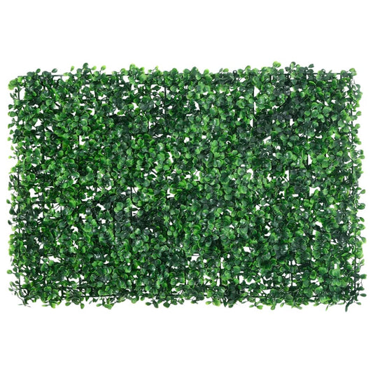 Artificial Shrub Leaf Fence 24 pcs Green 40x60 cm Artificial Shrub Leaf Fence 24 pcs Green 40x60 cm