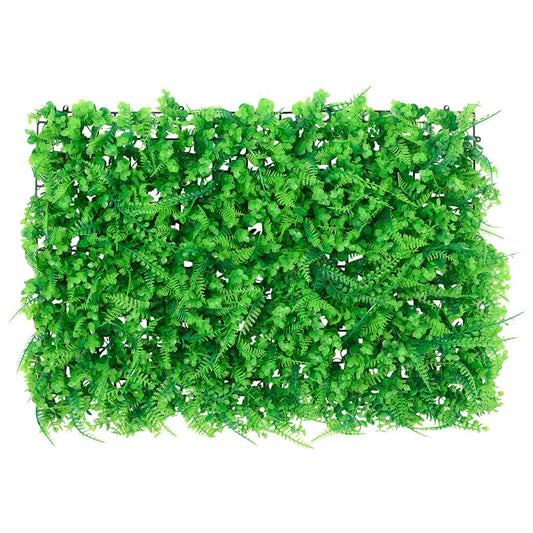 Artificial Fern Leaf Fence 6 pcs Green 40x60 cm Artificial Fern Leaf Fence 6 pcs Green 40x60 cm