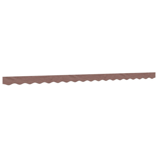 Replacement Fabric for Awning Valance Brown Stripe 4.5 m Replacement Fabric for Awning Valance Brown Stripe 4.5 m