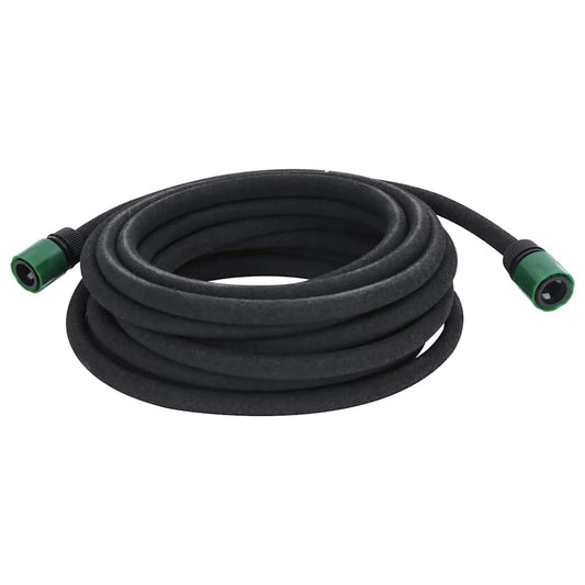 Garden Soaker Hose Black 0.6" 10 m Rubber Garden Soaker Hose Black 0.6" 10 m Rubber