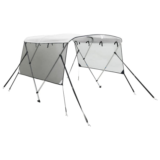 3-bow Bimini Top with Mesh Sidewalls 183x(137-152)x137 cm 3-bow Bimini Top with Mesh Sidewalls 183x(137-152)x137 cm