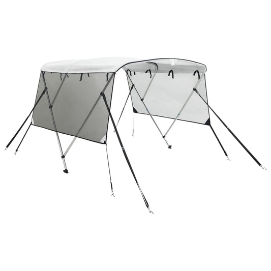 3-bow Bimini Top with Mesh Sidewalls 183x(170-182)x137 cm 3-bow Bimini Top with Mesh Sidewalls 183x(170-182)x137 cm