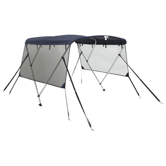 3-bow Bimini Top with Mesh Sidewalls 183x(154-167)x137 cm 3-bow Bimini Top with Mesh Sidewalls 183x(154-167)x137 cm