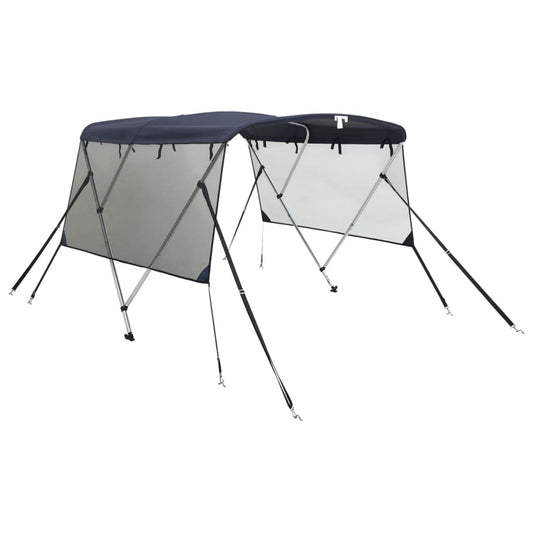3-bow Bimini Top with Mesh Sidewalls 183x(185-198)x137 cm 3-bow Bimini Top with Mesh Sidewalls 183x(185-198)x137 cm