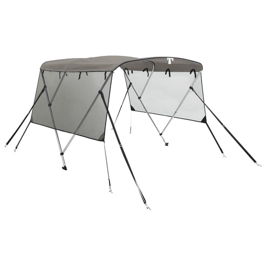 3-bow Bimini Top with Mesh Sidewalls 183x(170-182)x137 cm 3-bow Bimini Top with Mesh Sidewalls 183x(170-182)x137 cm