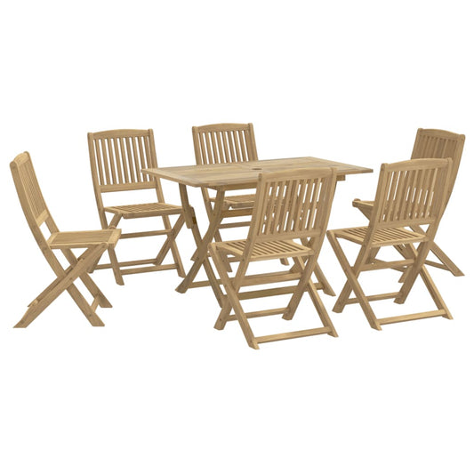 7 Piece Garden Dining Set Solid Wood Acacia 7 Piece Garden Dining Set Solid Wood Acacia