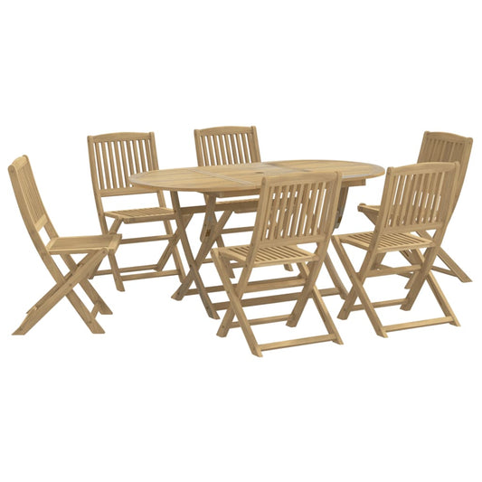 7 Piece Garden Dining Set Solid Wood Acacia 7 Piece Garden Dining Set Solid Wood Acacia