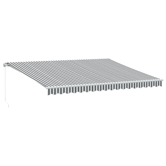 Retractable Awning | Anthracite and white Retractable Awning | Anthracite and white