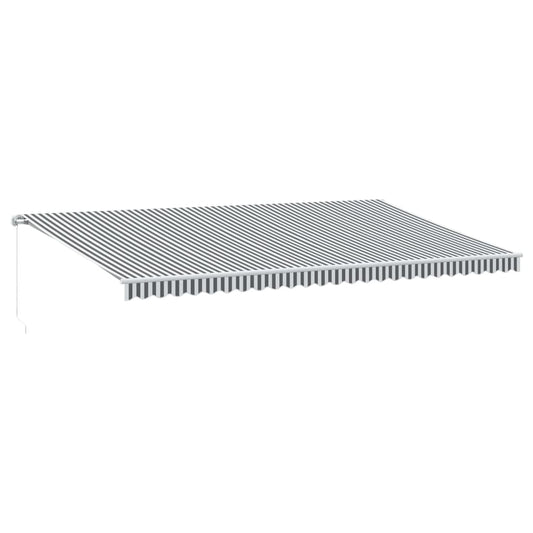 Retractable Awning | Anthracite and white Retractable Awning | Anthracite and white