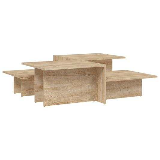 Coffee Tables 2 pcs Sonoma Oak Engineered Wood Coffee Tables 2 pcs Sonoma Oak Engineered Wood