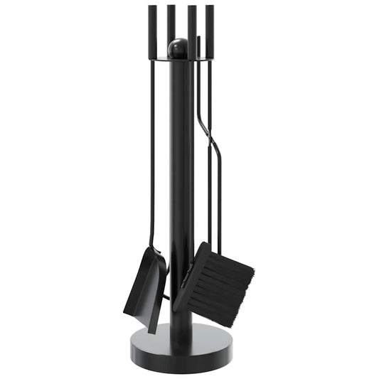 5 Piece Fireplace Tool Set 18x56 cm Steel 5 Piece Fireplace Tool Set 18x56 cm Steel