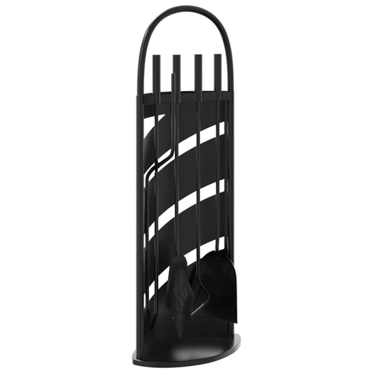 5 Piece Fireplace Tool Set 23x15x66 cm Steel 5 Piece Fireplace Tool Set 23x15x66 cm Steel