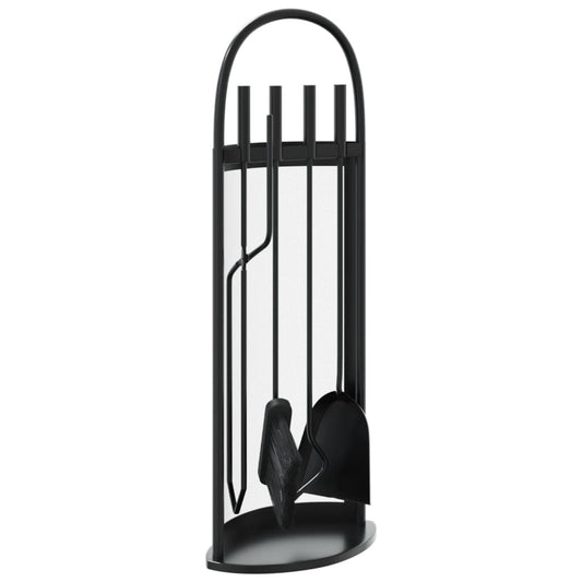 5 Piece Fireplace Tool Set 23x15x66 cm Steel 5 Piece Fireplace Tool Set 23x15x66 cm Steel
