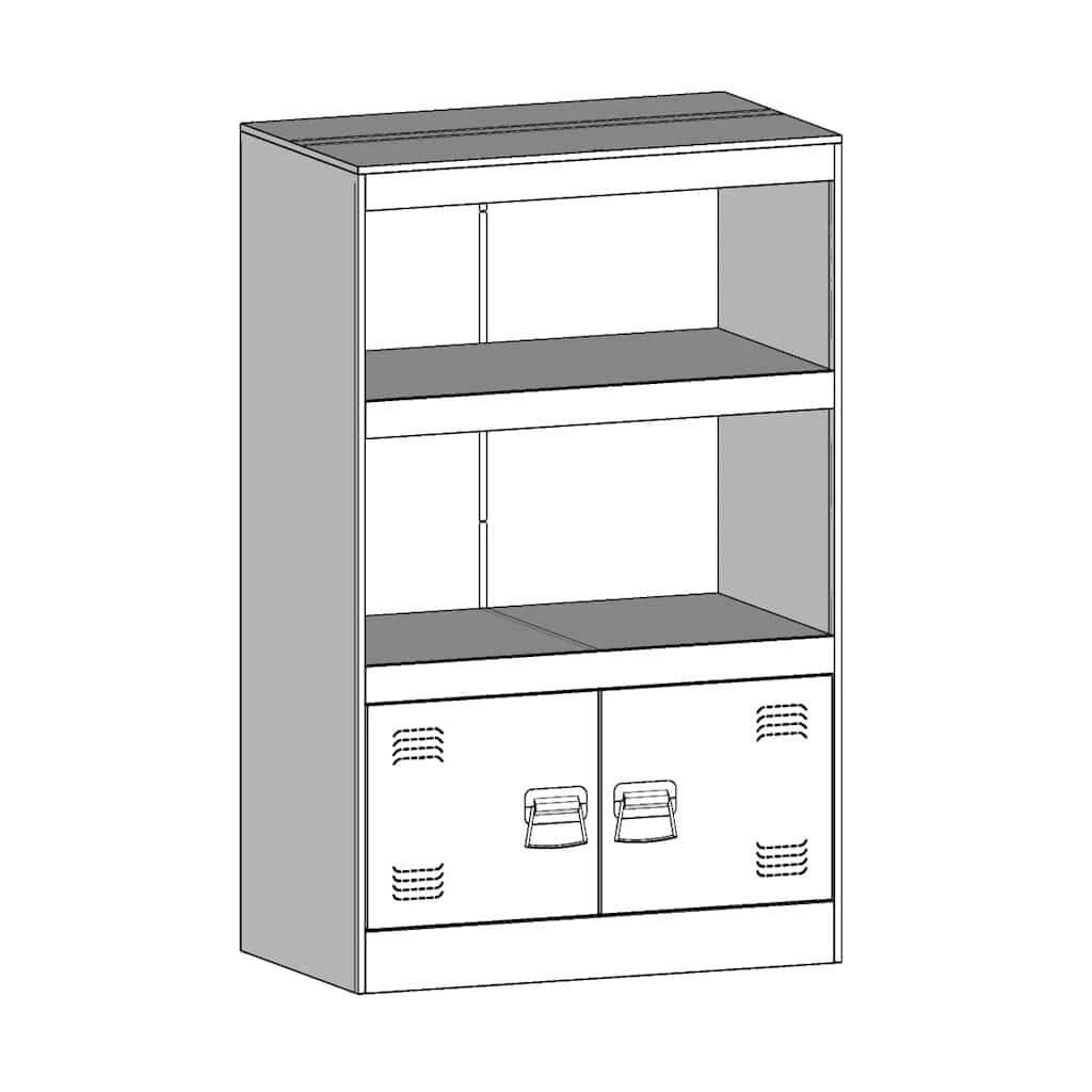 Sideboard Anthracite 67x39x107 cm Steel