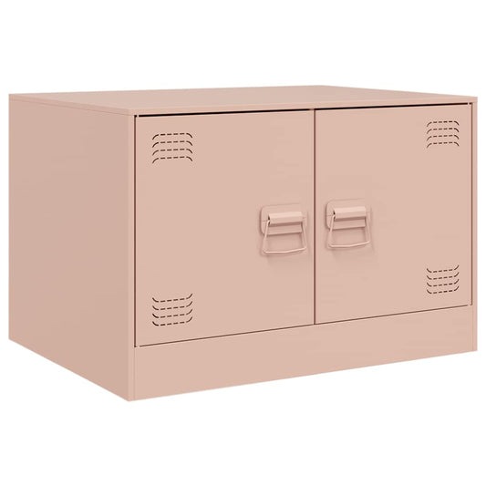 Coffee Table Pink 67x50x44 cm Steel Coffee Table Pink 67x50x44 cm Steel