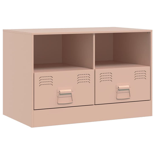 TV Cabinet Pink 67x39x44 cm Steel TV Cabinet Pink 67x39x44 cm Steel