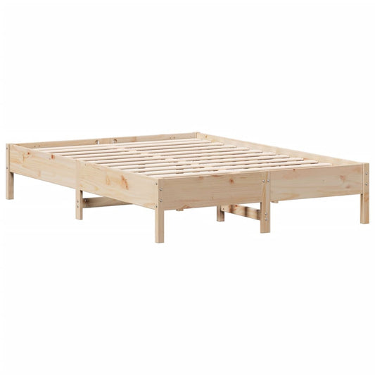 Bed Frame without Mattress 140x200 cm Solid Wood Pine Bed Frame without Mattress 140x200 cm Solid Wood Pine