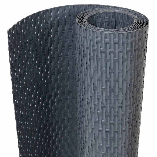 Balcony Screen Anthracite 300x80 cm Poly Rattan Balcony Screen Anthracite 300x80 cm Poly Rattan