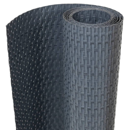 Balcony Screen Anthracite 1000x80 cm Poly Rattan Balcony Screen Anthracite 1000x80 cm Poly Rattan