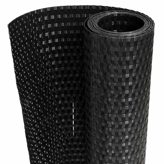 Balcony Screen Black 500x100 cm Poly Rattan Balcony Screen Black 500x100 cm Poly Rattan