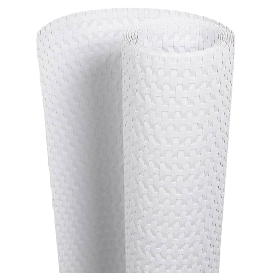 Balcony Screens 10 pcs White 255x19 cm Poly Rattan Balcony Screens 10 pcs White 255x19 cm Poly Rattan