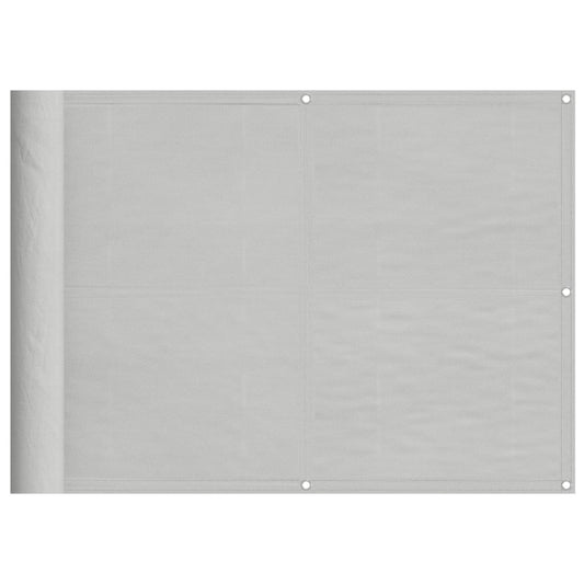 Balcony Screen Light Grey 75x300 cm 100% Polyester Oxford Balcony Screen Light Grey 75x300 cm 100% Polyester Oxford