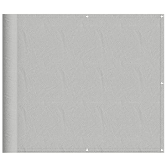 Balcony Screen Light Grey 90x400 cm 100% Polyester Oxford Balcony Screen Light Grey 90x400 cm 100% Polyester Oxford
