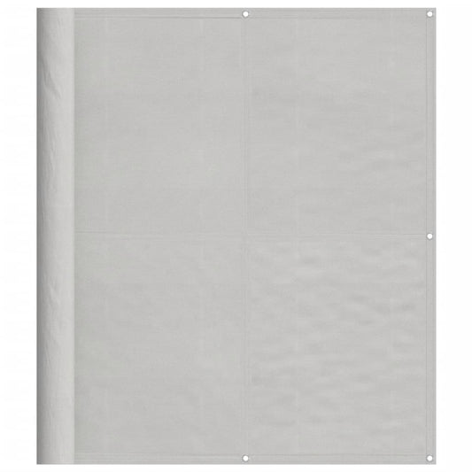 Balcony Screen Light Grey 120x600 cm 100% Polyester Oxford Balcony Screen Light Grey 120x600 cm 100% Polyester Oxford