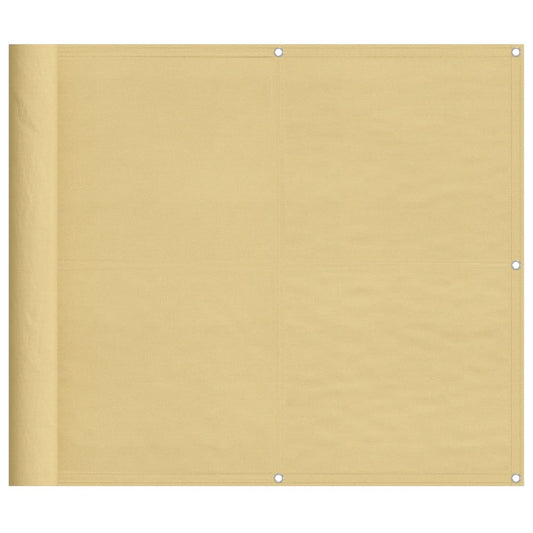 Balcony Screen Sand 90x300 cm 100% Polyester Oxford Balcony Screen Sand 90x300 cm 100% Polyester Oxford