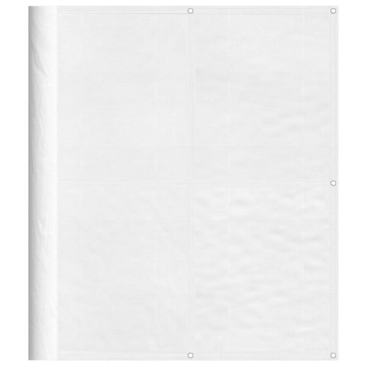 Balcony Screen White 120x700 cm 100% Polyester Oxford Balcony Screen White 120x700 cm 100% Polyester Oxford