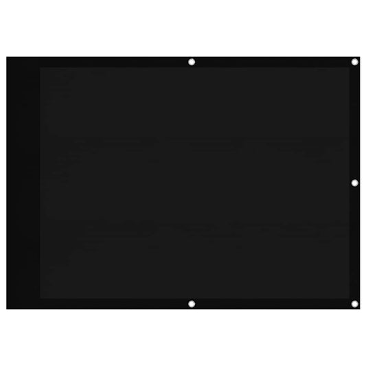 Balcony Screen Black 75x700 cm 100% Polyester Oxford Balcony Screen Black 75x700 cm 100% Polyester Oxford