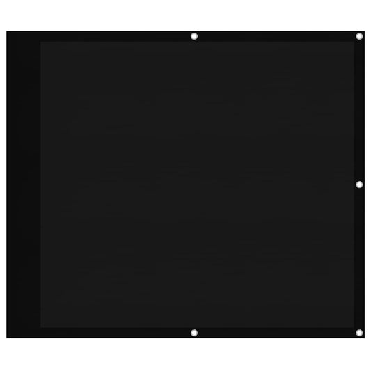 Balcony Screen Black 90x800 cm 100% Polyester Oxford Balcony Screen Black 90x800 cm 100% Polyester Oxford