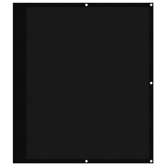 Balcony Screen Black 120x700 cm 100% Polyester Oxford Balcony Screen Black 120x700 cm 100% Polyester Oxford