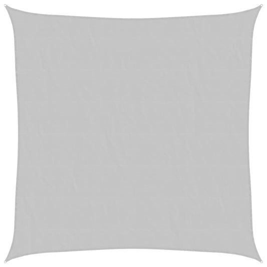 Sun Shade Sail Light Grey 3.6x3.6 m 100% Polyester Oxford Sun Shade Sail Light Grey 3.6x3.6 m 100% Polyester Oxford