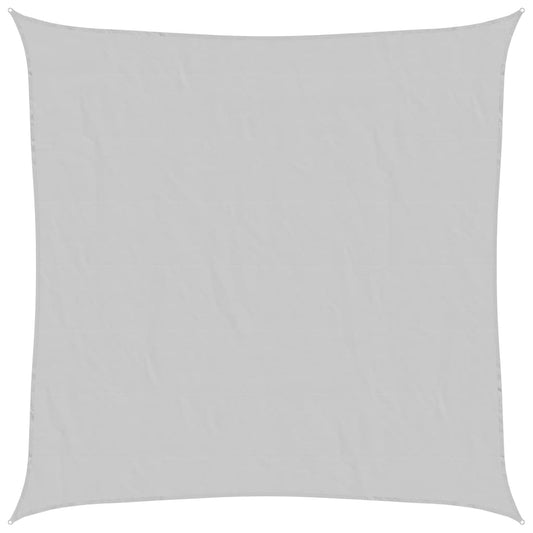 Sun Shade Sail Light Grey 4x4 m 100% Polyester Oxford Sun Shade Sail Light Grey 4x4 m 100% Polyester Oxford