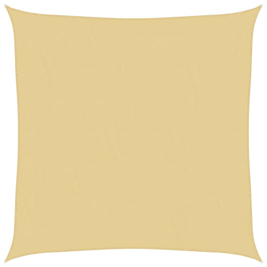 Sun Shade Sail Sand 4x4 m 100% Polyester Oxford Sun Shade Sail Sand 4x4 m 100% Polyester Oxford