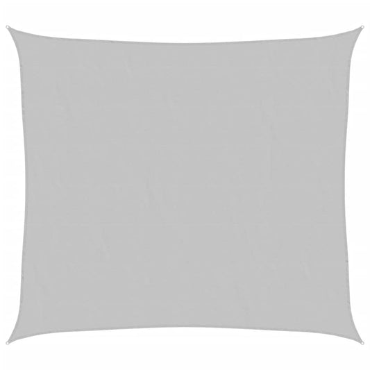 Sun Shade Sail Light Grey 3x2.5 m 100% Polyester Oxford Sun Shade Sail Light Grey 3x2.5 m 100% Polyester Oxford