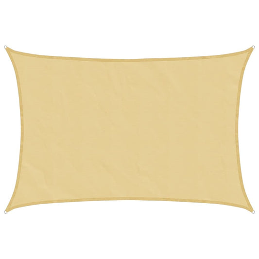 Sun Shade Sail Sand 3x2 m 100% Polyester Oxford Sun Shade Sail Sand 3x2 m 100% Polyester Oxford
